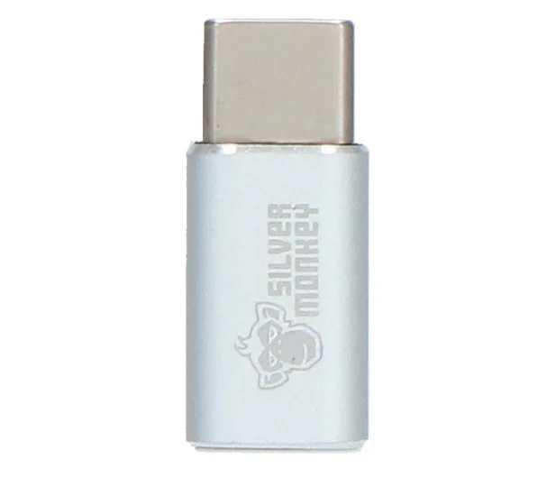 Silver Monkey Adapter micro USB - USB C - 567534 - zdjęcie 2